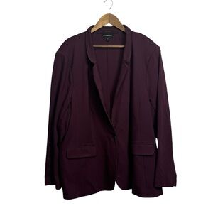 Lane Bryant the Bryant Blazer Purple 28